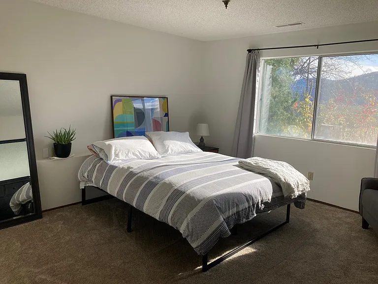 Bedroom #1 with queen size bed