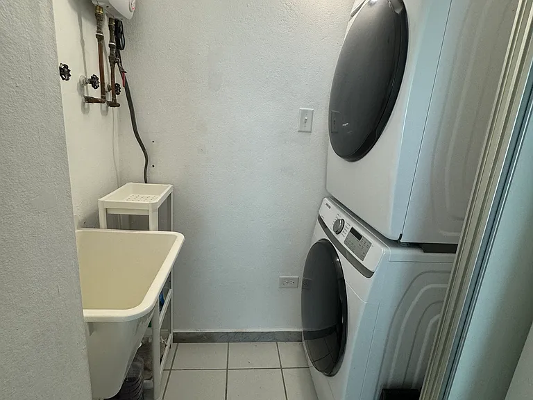 Laundry area (adjacent to kitchen)