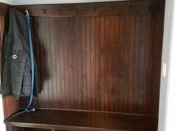 Mud room area