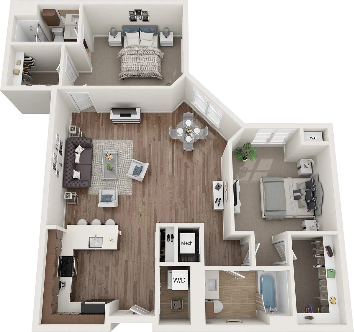 Floor plan B2J