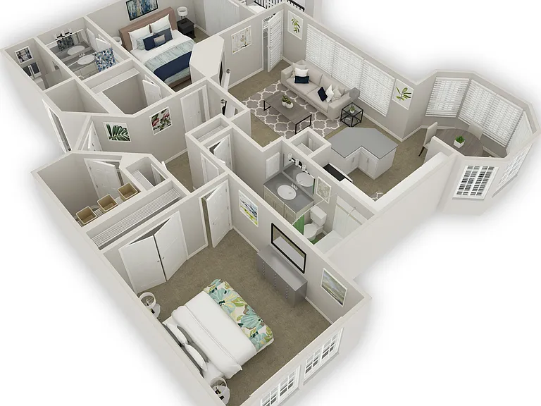 Washington floor plan Lowry Park