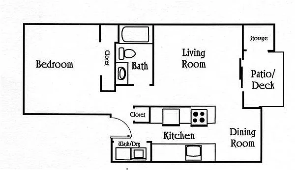 Floor plan Santiam