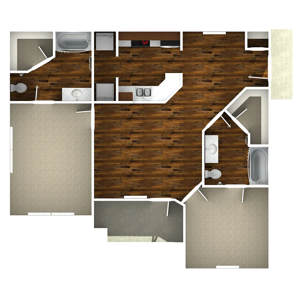 Floor plan B