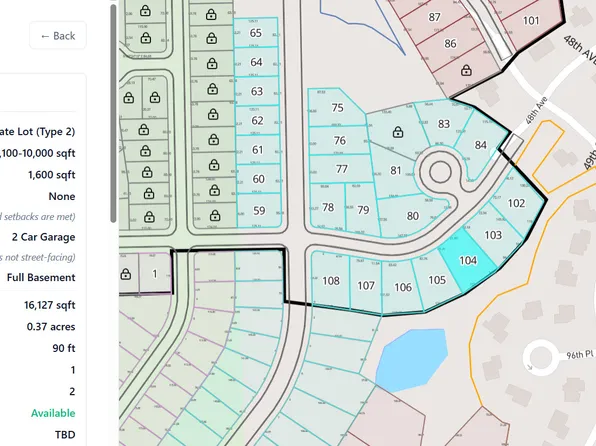 LOT 104 Highland Pl, Pleasant Prairie, WI 53158