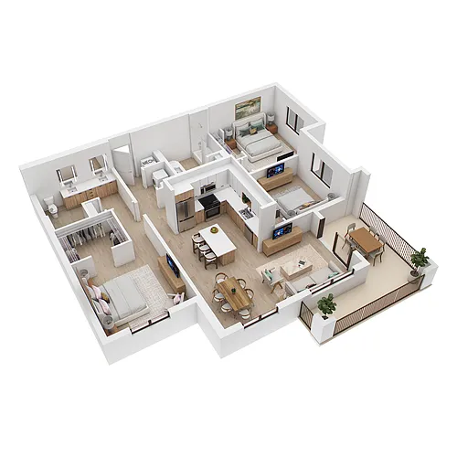 Floor plan C1