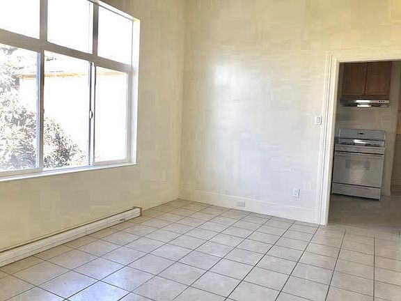 Living room or dining room with large window