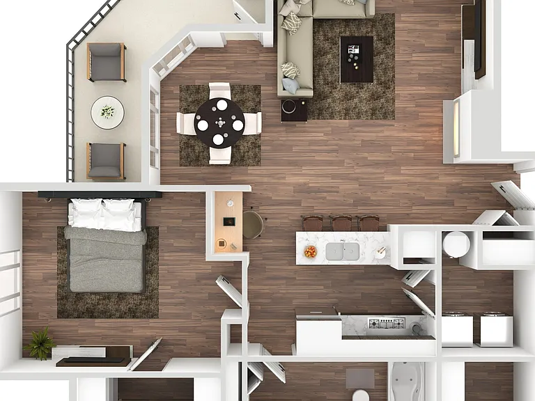 1 Bedroom | 1 Bath | 813 SF 1 Bedroom | 1 Bath | 813 SF