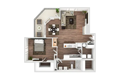 Floor plan Kitty Hawk
