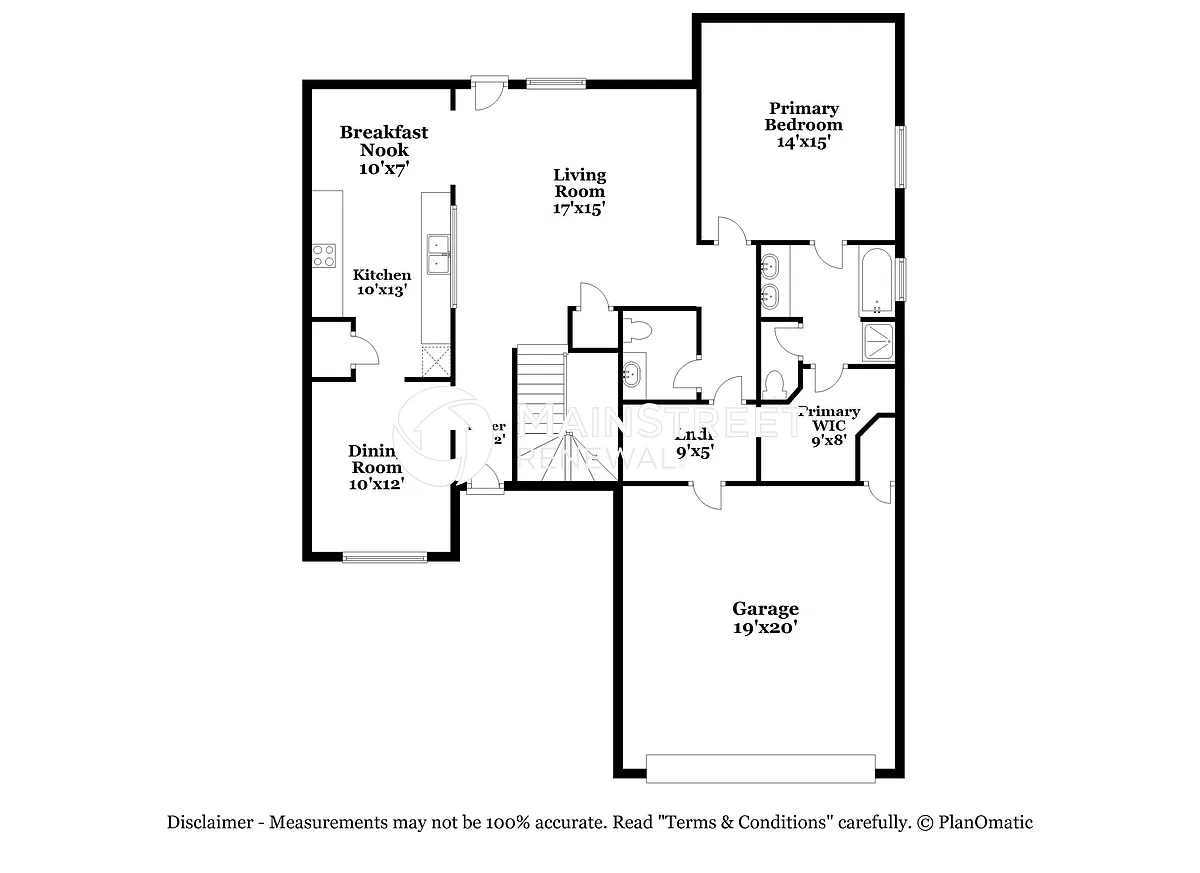 Floor Plan - 2030 Bradford Ln