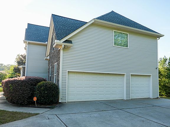 Side view of the house from the driveway.