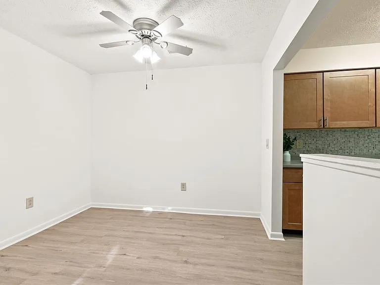 Dining Room with Vinyl Plank Flooring