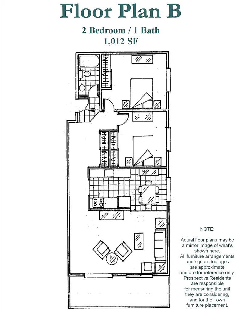 Floor plan Floor Plan B