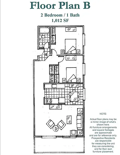 Floor plan Floor Plan B