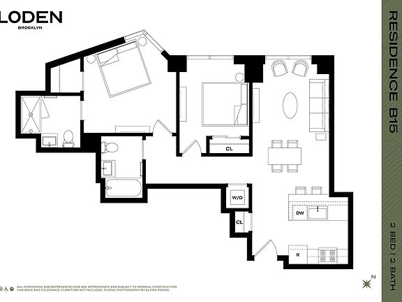 2nd image of 54 Crown St #Penthouse 21
