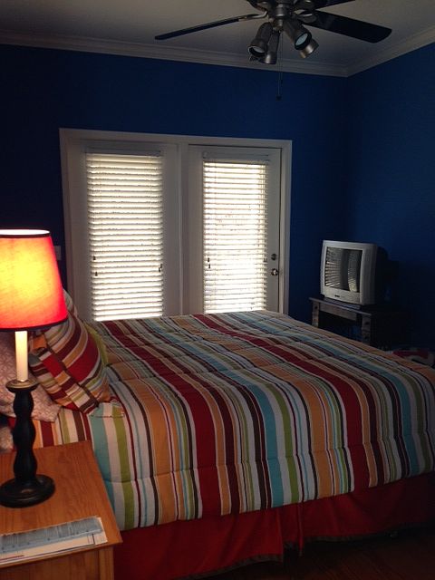 Master bed view 1
