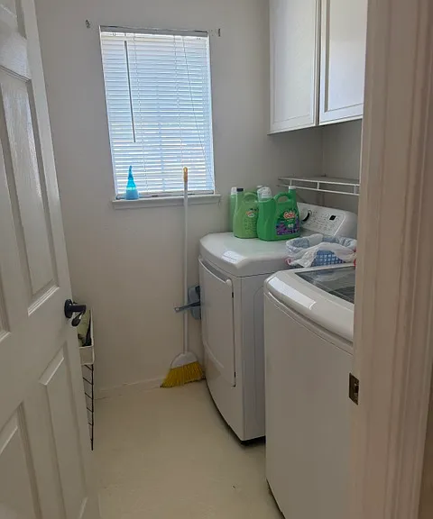 upstairs laundry room