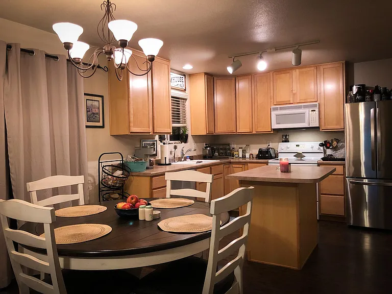 Kitchen and dining room