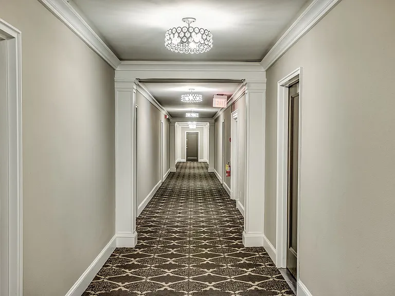 Renovated hallways
