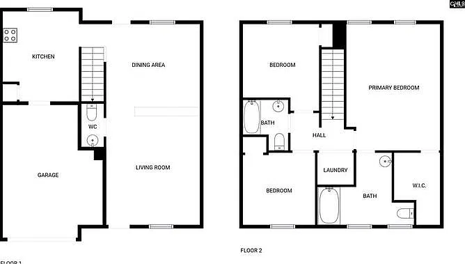 3 bed, 2.5 bath, 1402 sqft, $1,750 — Photo 2