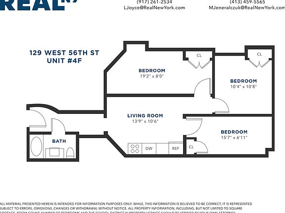 2nd image of 129 W 56th St #2FE