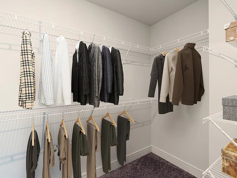 Room for your wardrobe and more