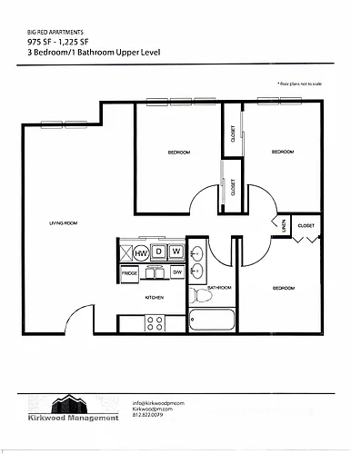 Floor plan 3 Bedroom