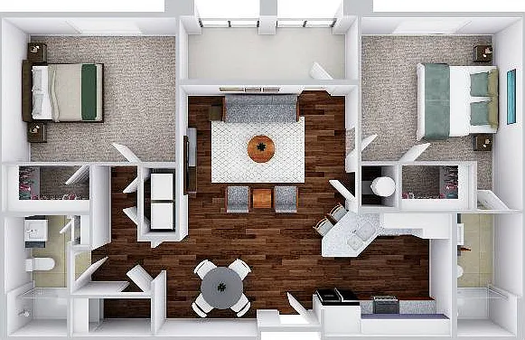 Van Gogh U2B | 2 bed / 2 bath Van Gogh U2B | 2 bed / 2 bath