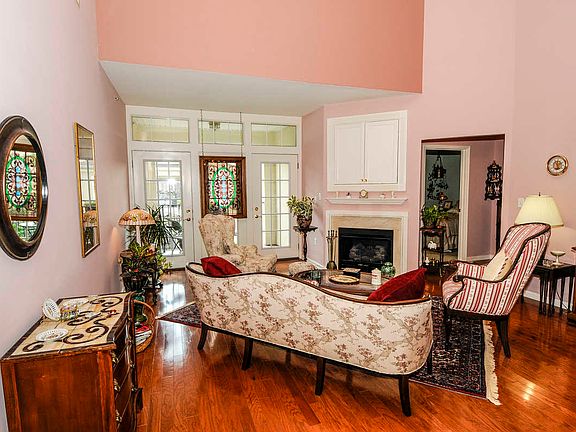 Living Room with Fireplace