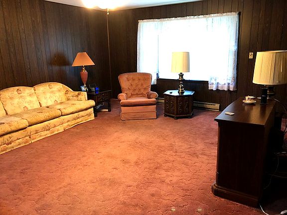 living room w large window