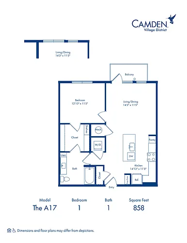 Floor plan A17