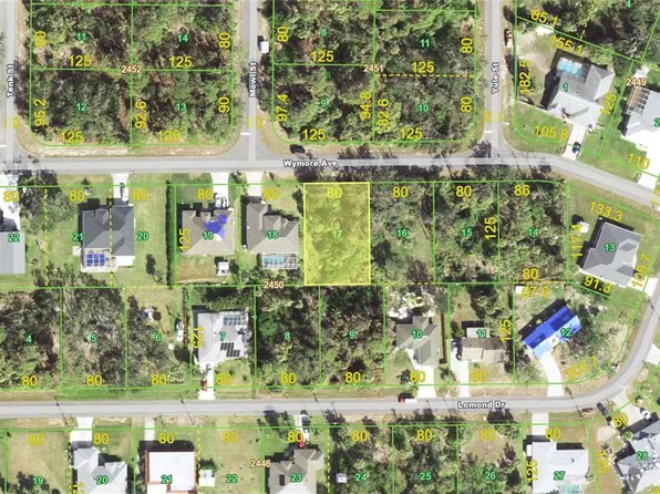 15193 WYMORE AVENUE LOT 17, PORT CHARLOTTE, FL 33953