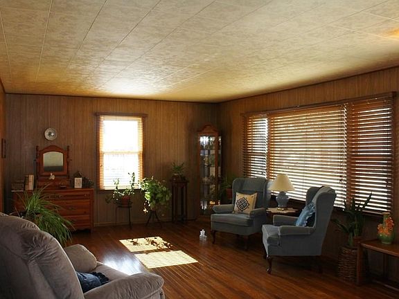 Living room with hardwood floors