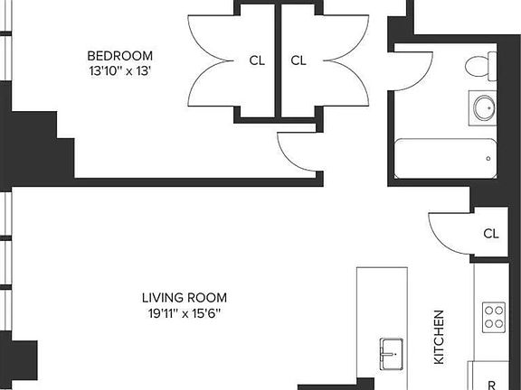 2nd image of 350 W 42nd St APT 48A
