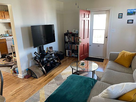 living room to front door