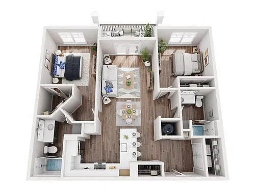 Floor plan The Bartlam