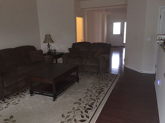 Living room facing hall