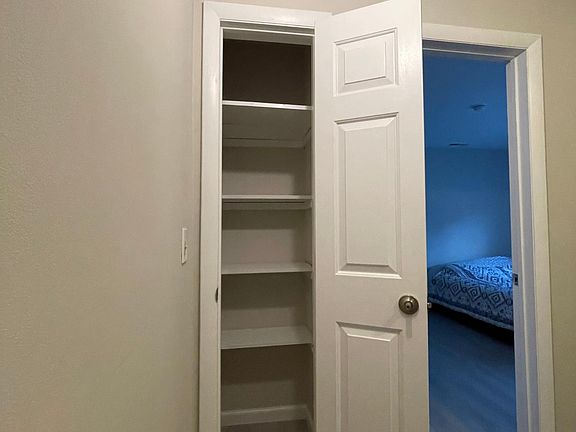 Upstairs closet