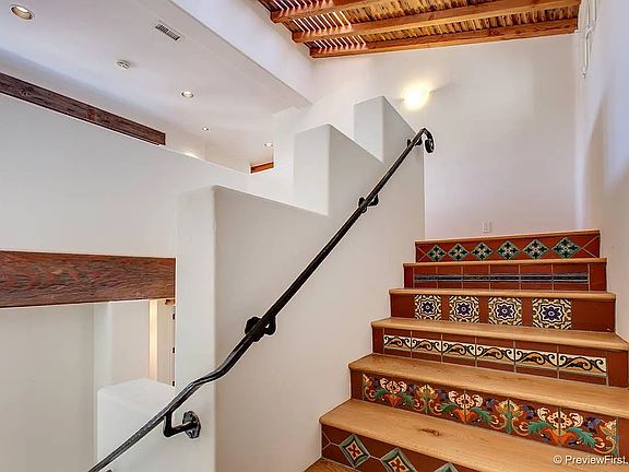 Front entrance stairs