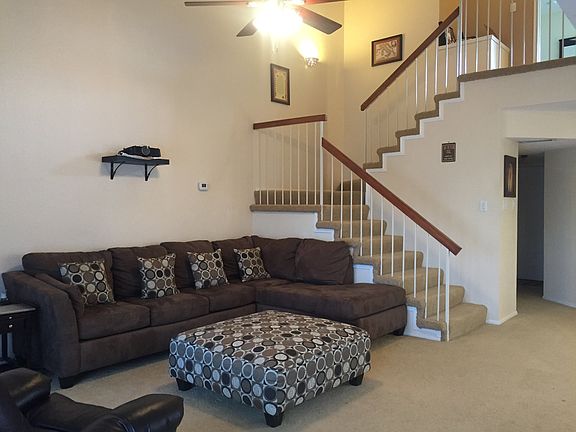 Living room furnished