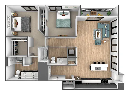 Floor plan Rosemary