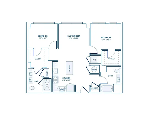 Floor plan B08