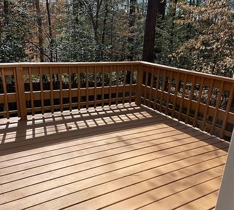 Nice large deck