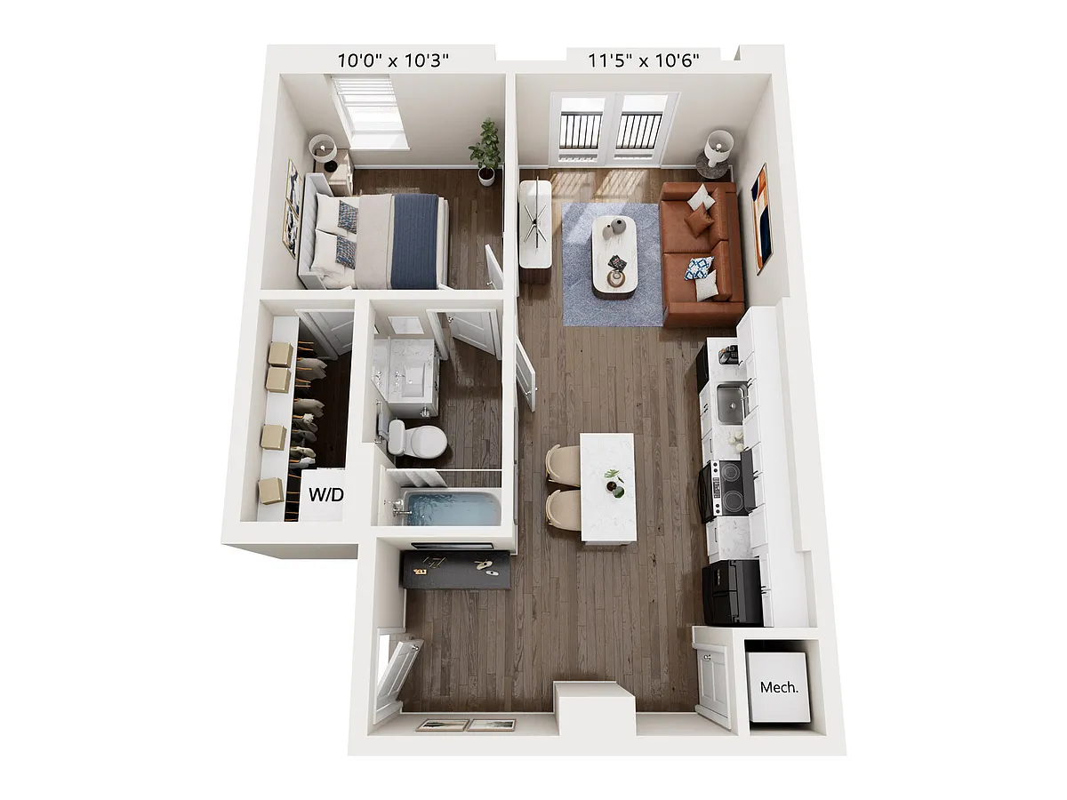 Floor plan A31D