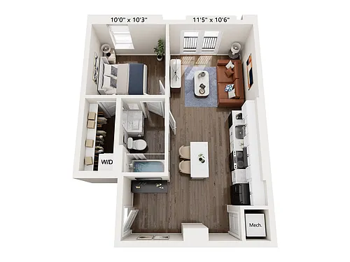 Floor plan A31D