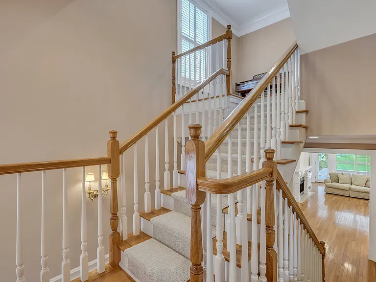 Stairwell outside Master Suite