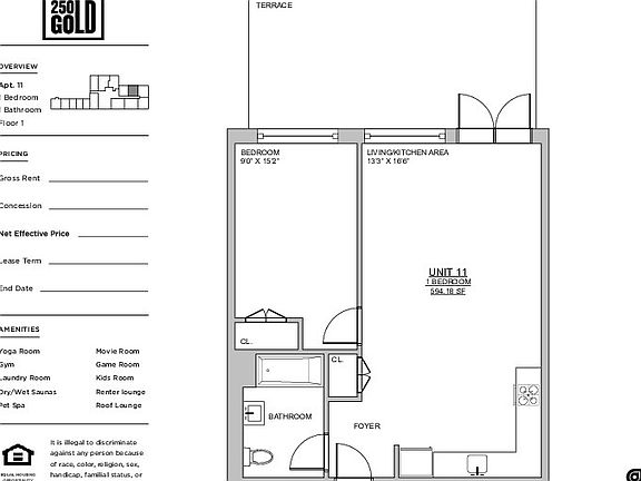 2nd image of 250 Gold St #151