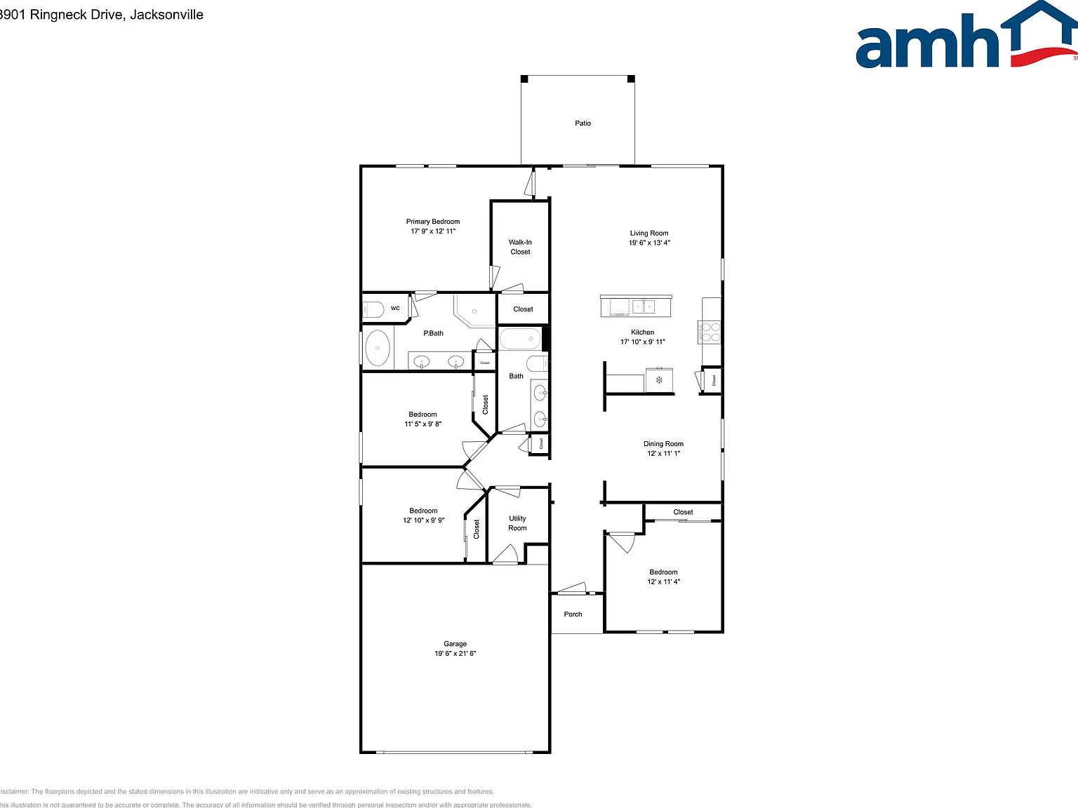 3 bed, 2.0 bath, 1876 sqft, $1,990 — Photo 2