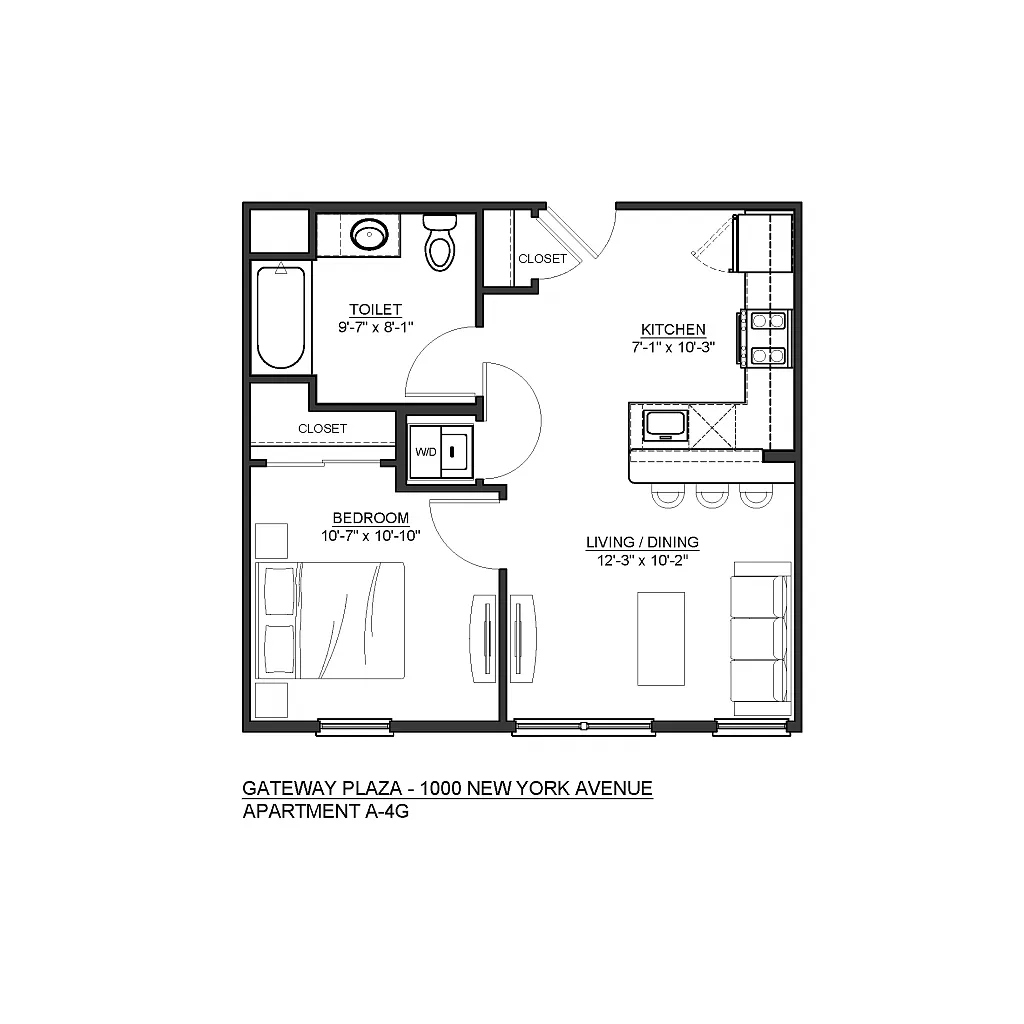 Floor plan A4-G
