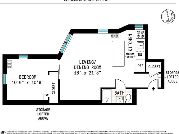 2nd image of 214 Clinton St APT 3C