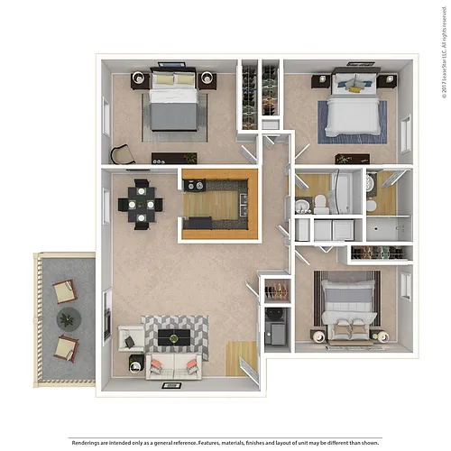 Floor plan C1 Redwood